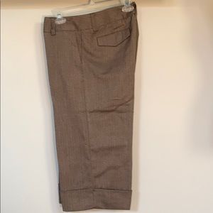 Gap Capri Cuff Stretch Work Pants